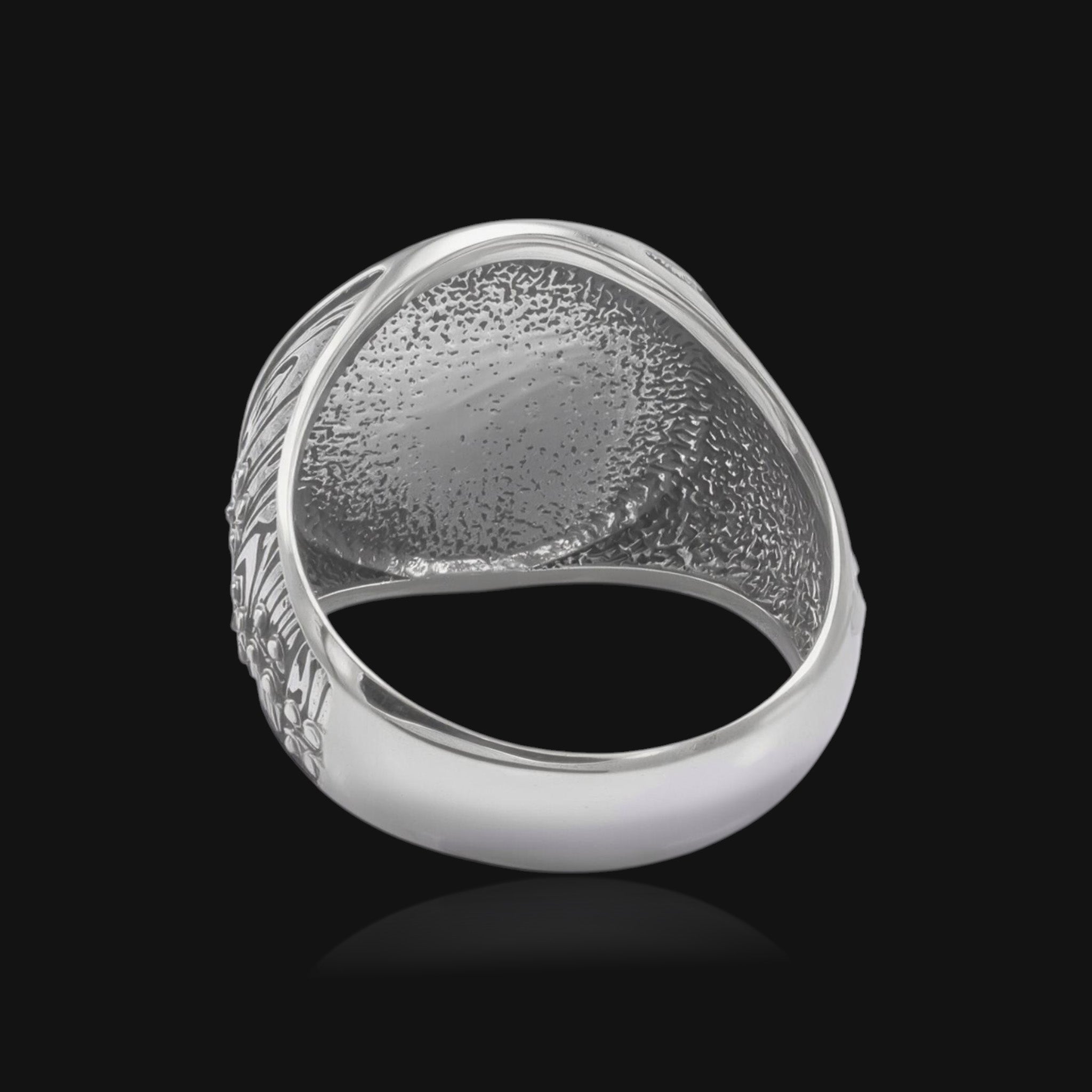 Anchorite - Sterling Silver Signet Ring