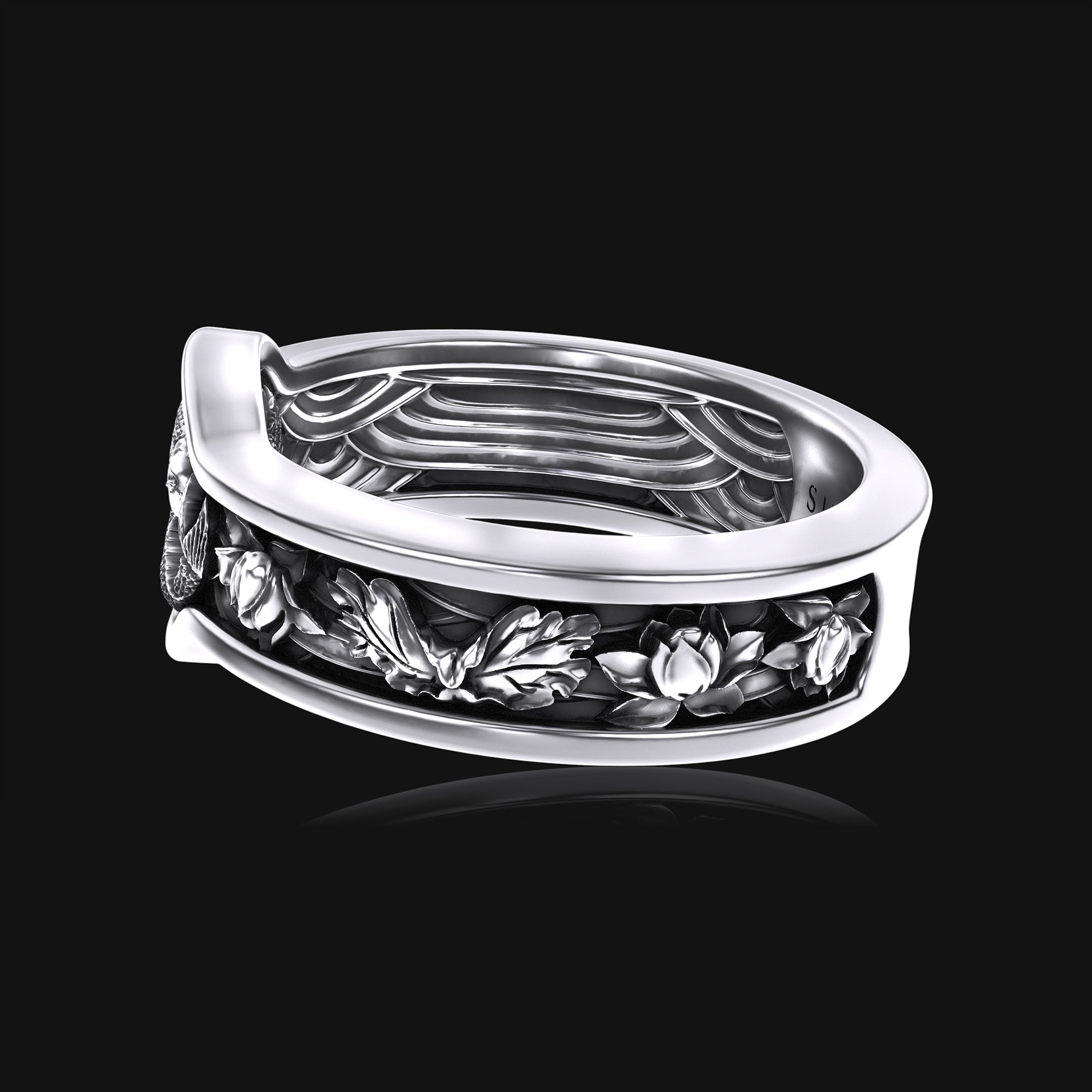 Yin Yang - Sterling Silver Ring