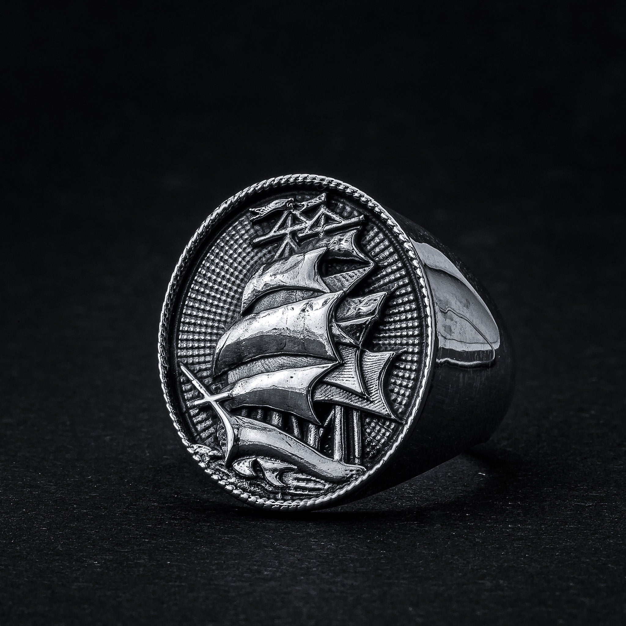 Voyager - Sterling Silver Signet Ring