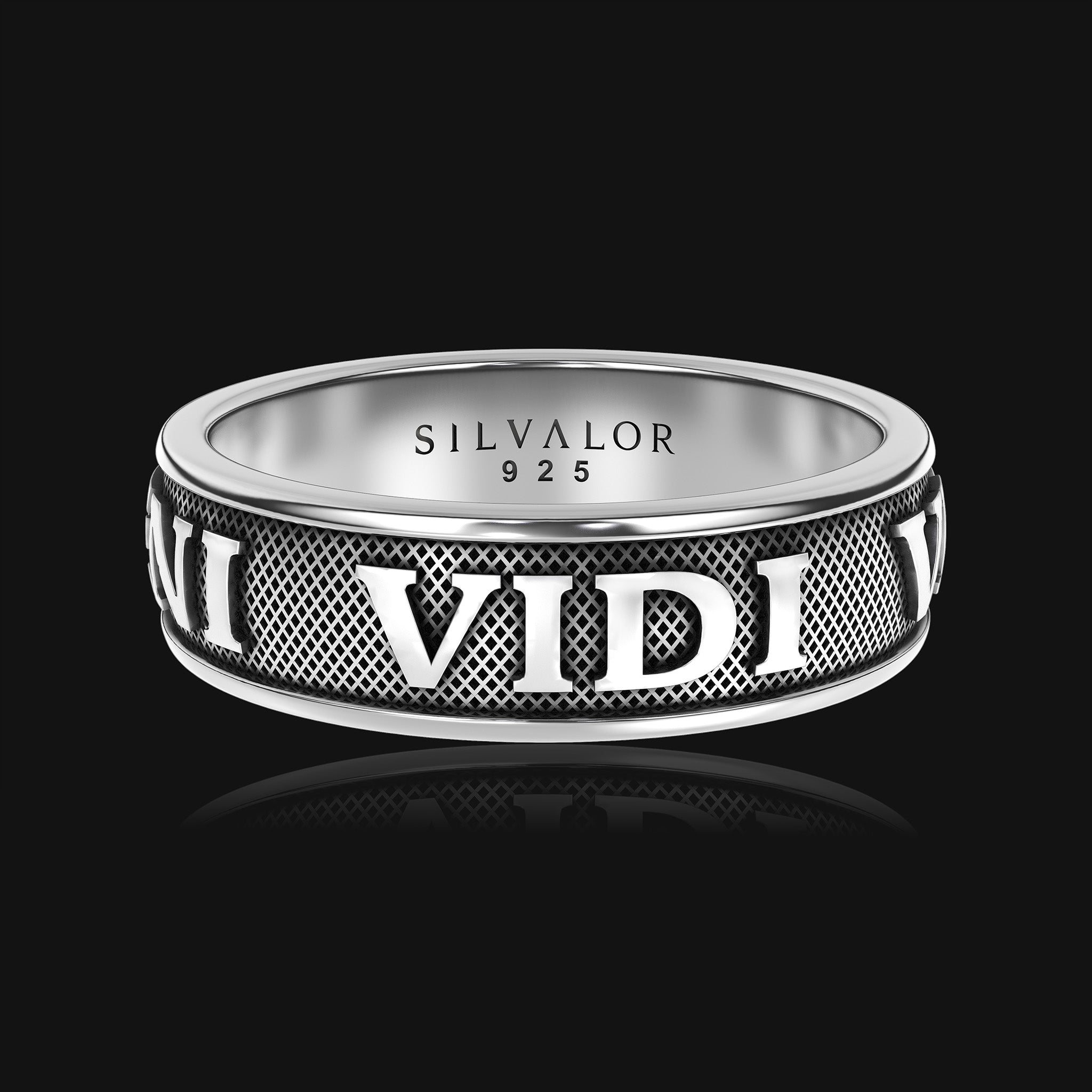 Veni Vidi Vici - Sterling Silver Ring