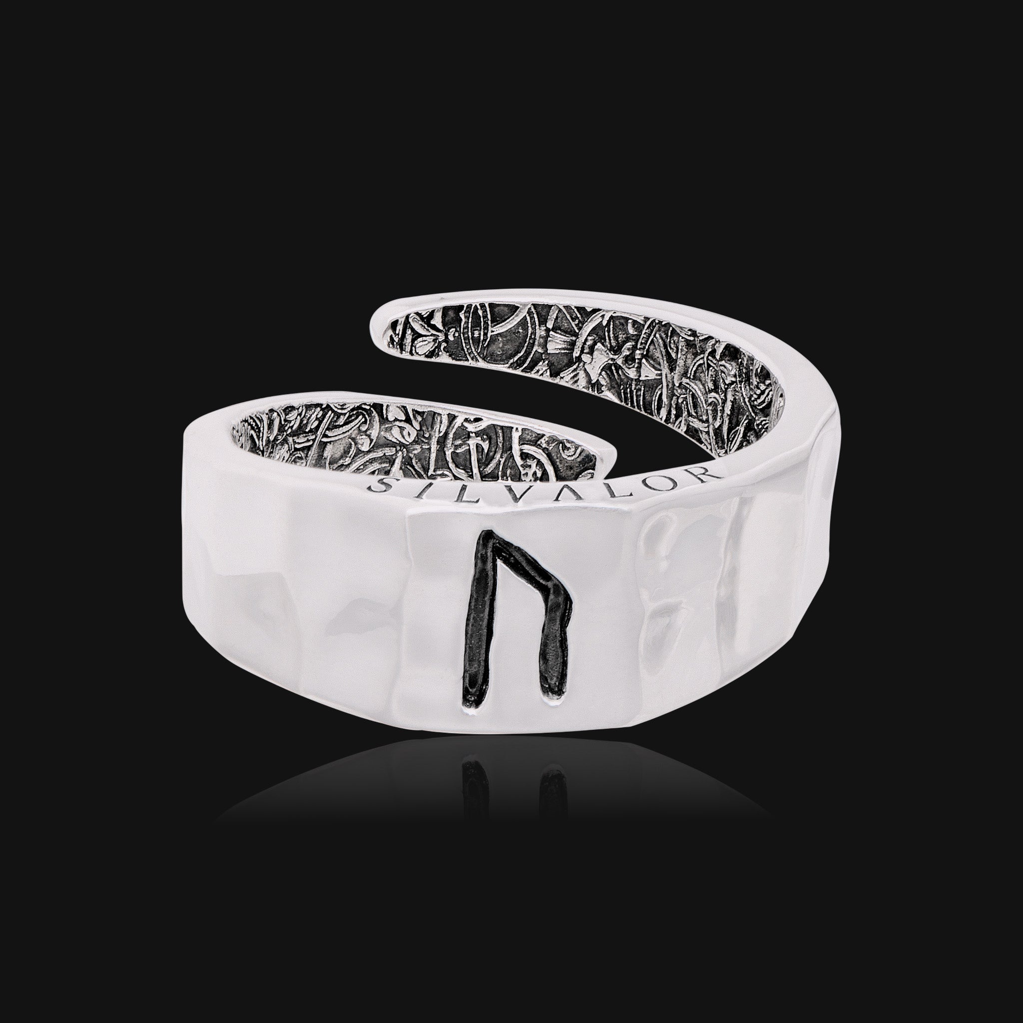 Uruz - Sterling Silver Ring