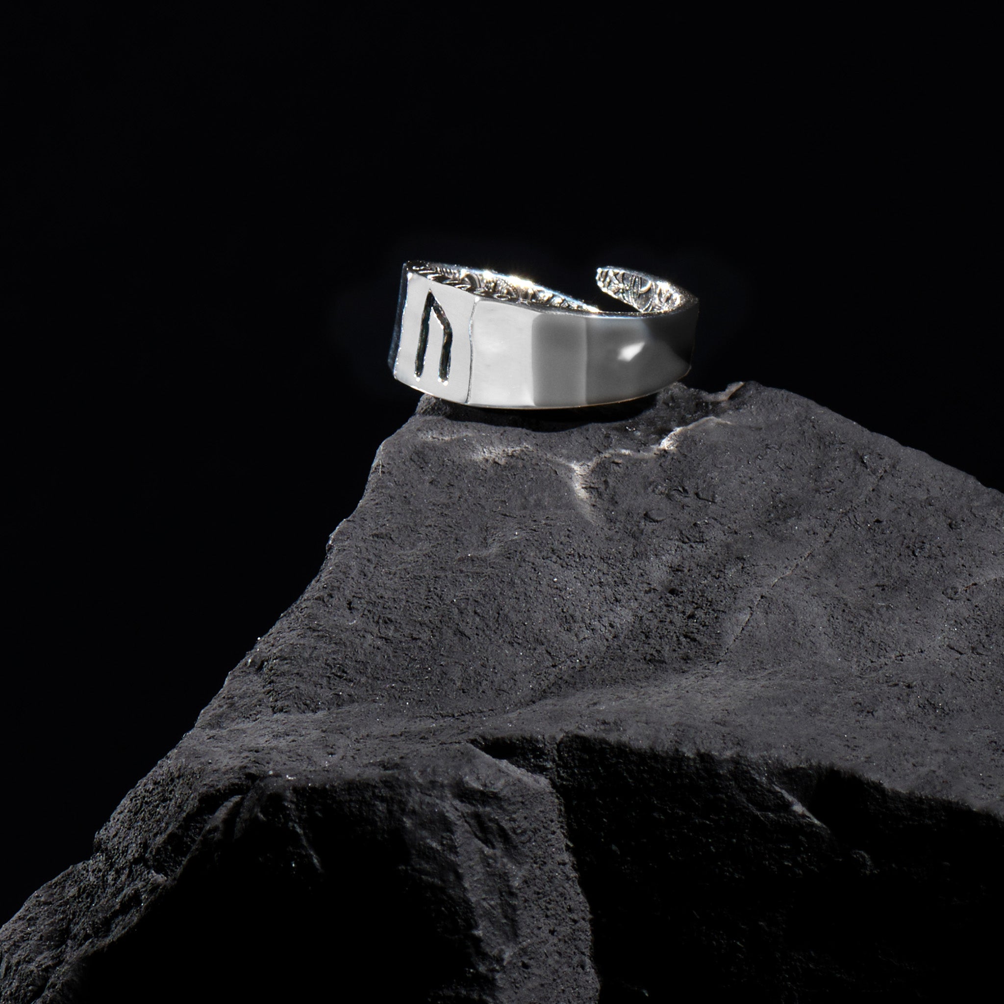 Uruz - Sterling Silver Ring