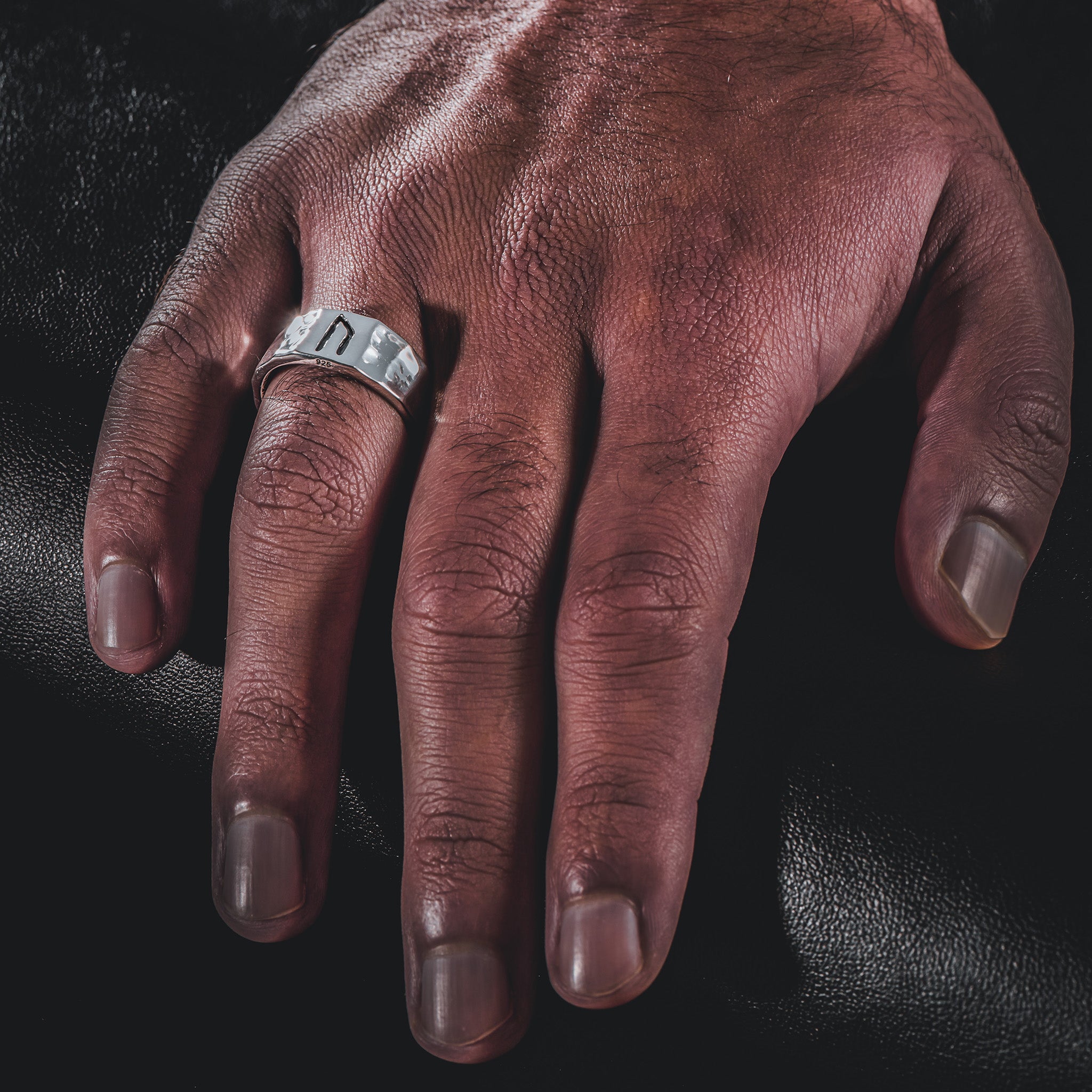 Uruz - Sterling Silver Ring