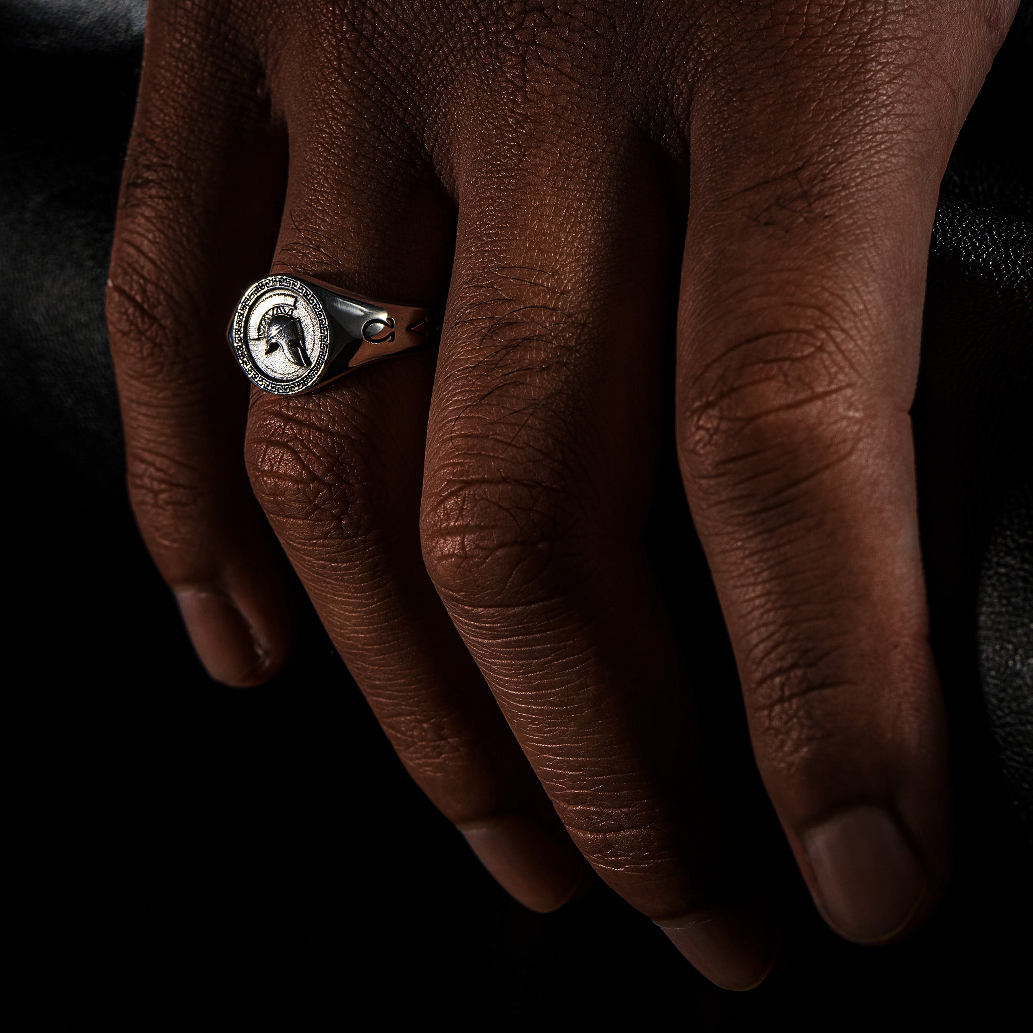 Agoge - Sterling Silver Signet Ring