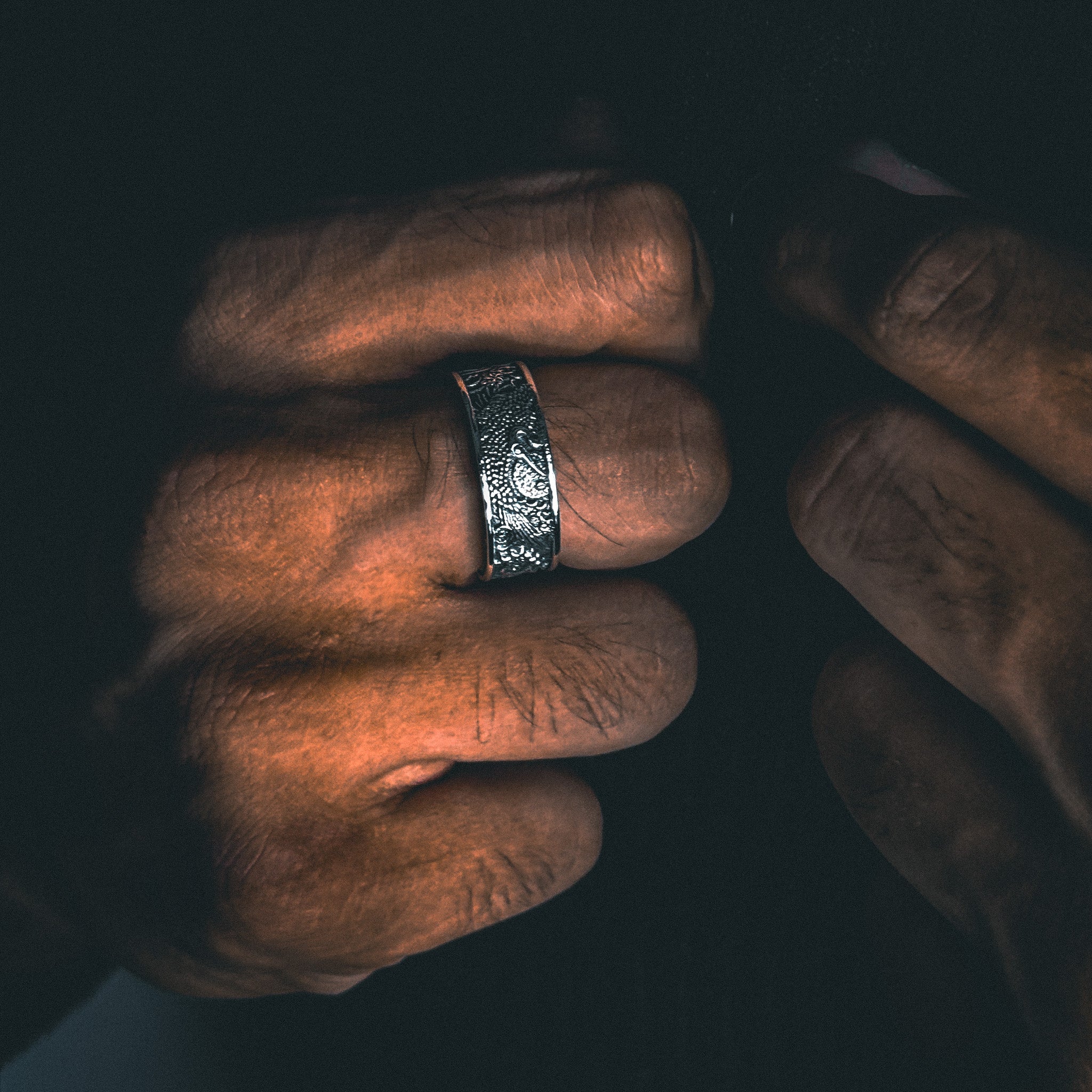 Tsuru - Sterling Silver Ring