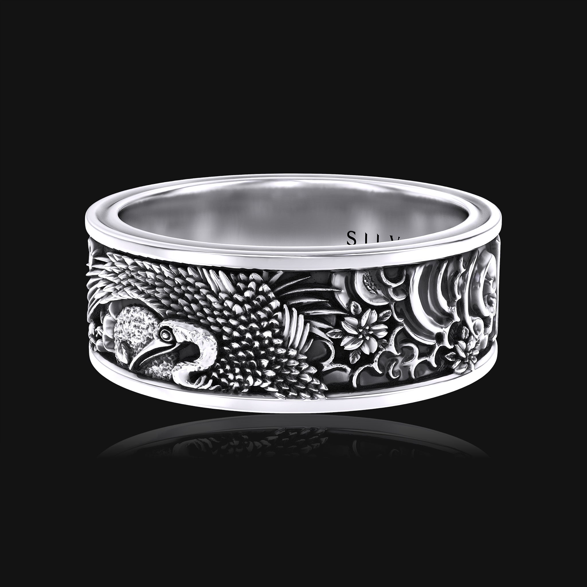 Tsuru - Sterling Silver Ring