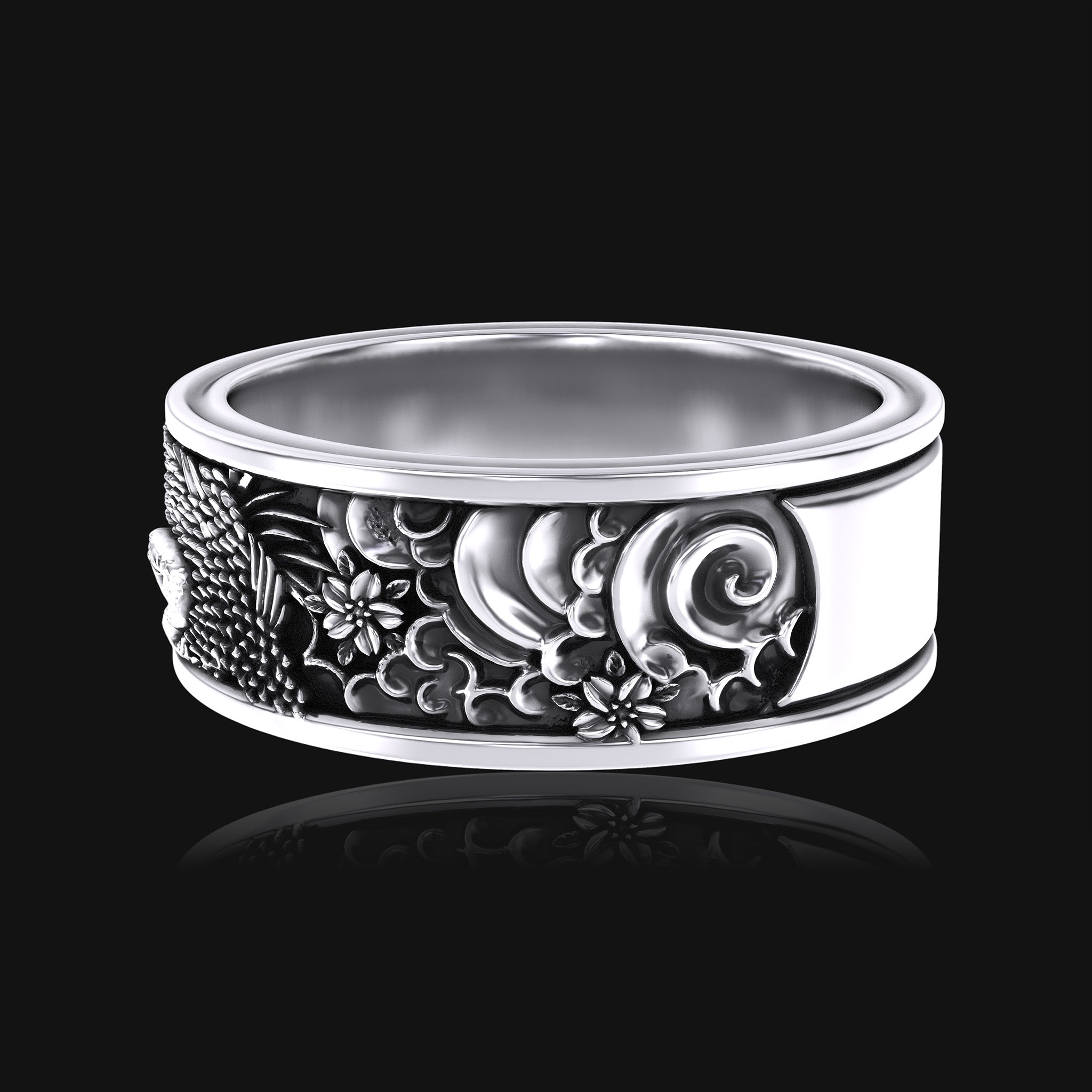 Tsuru - Sterling Silver Ring
