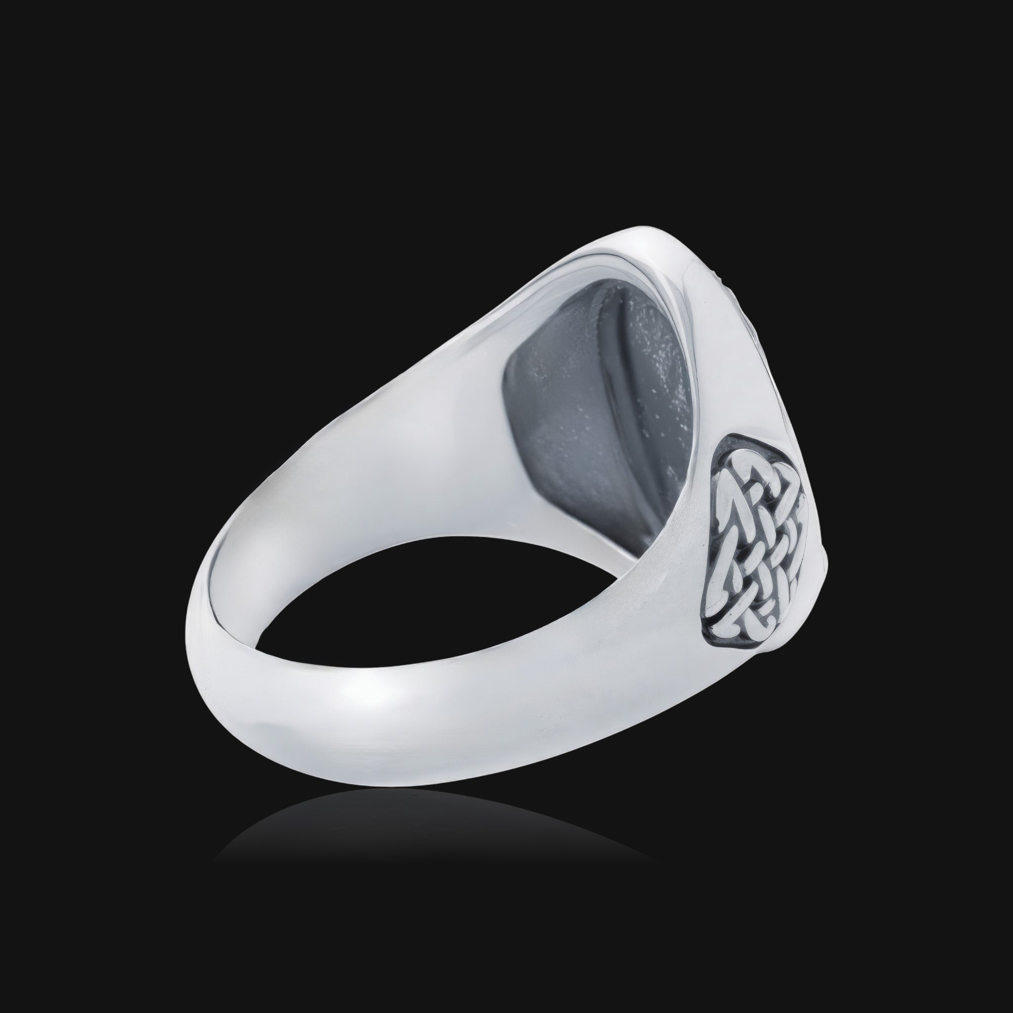 Bastion - Sterling Silver Signet Ring