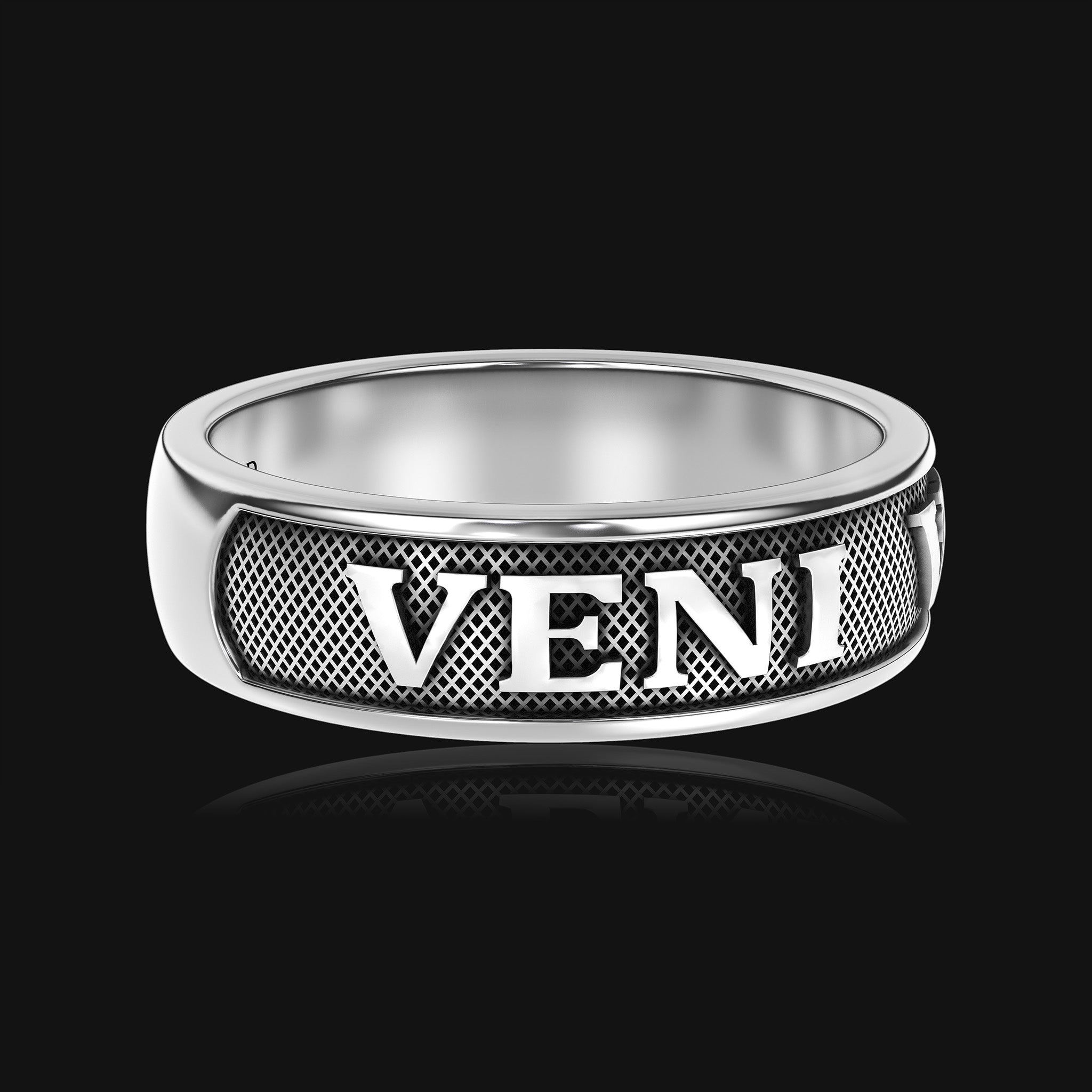 Veni Vidi Vici - Sterling Silver Ring