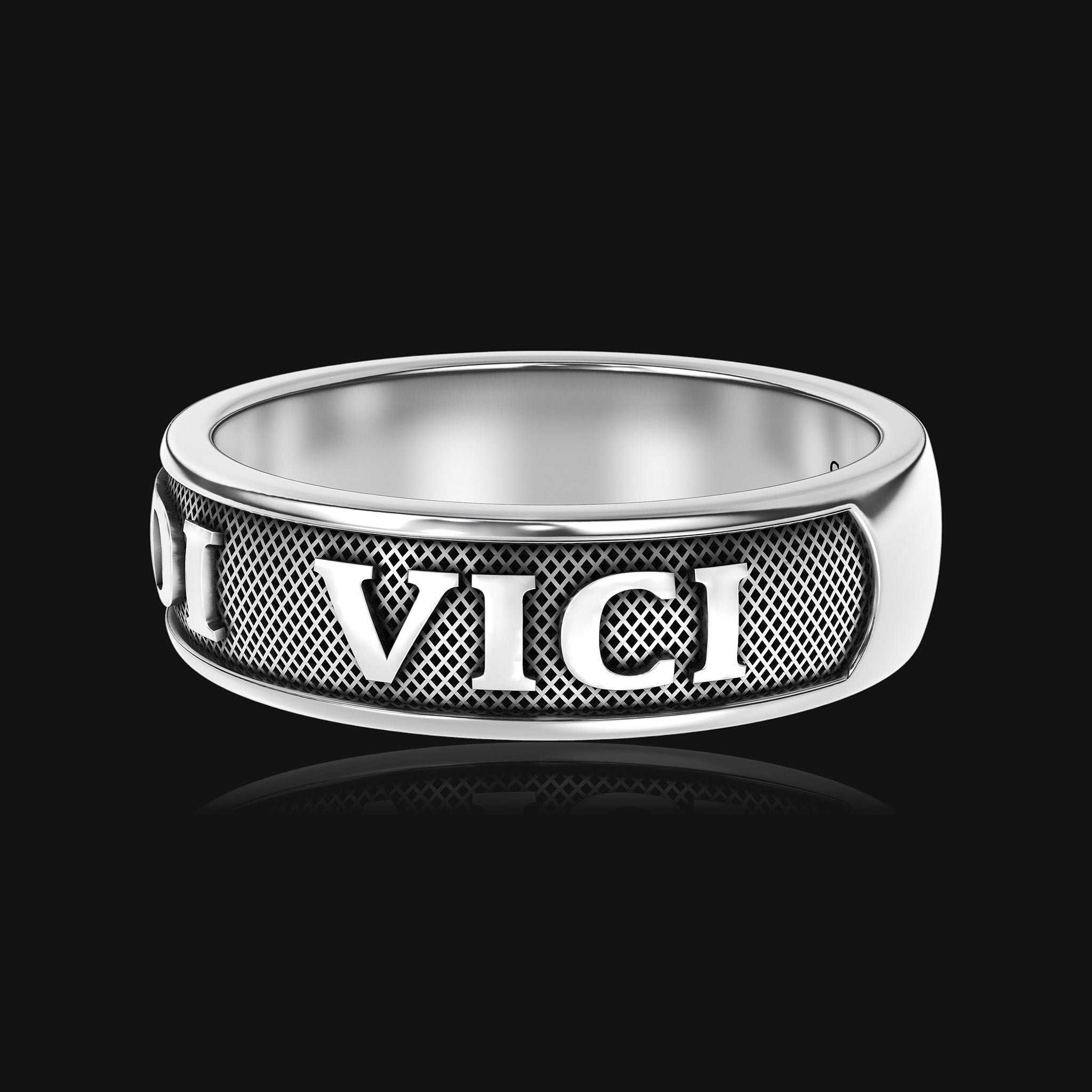 Veni Vidi Vici - Sterling Silver Ring