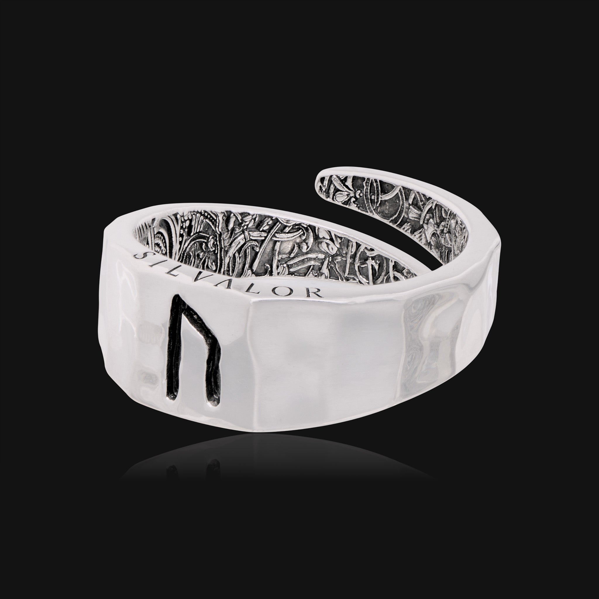 Uruz - Sterling Silver Ring