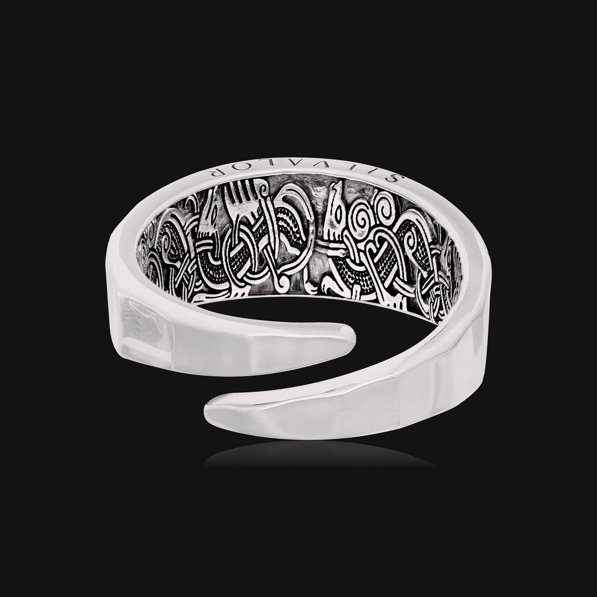 Uruz - Sterling Silver Ring